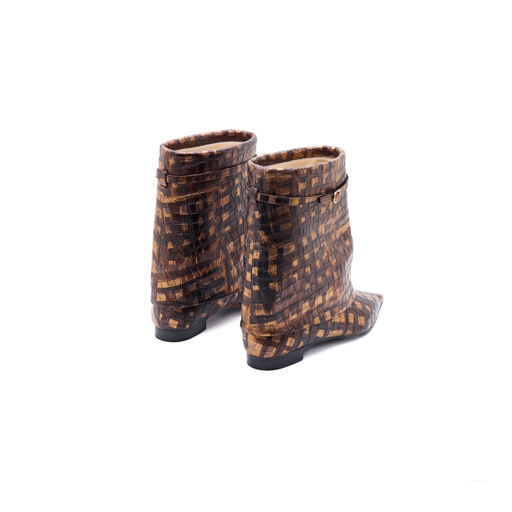 Stivale cocco bronzo