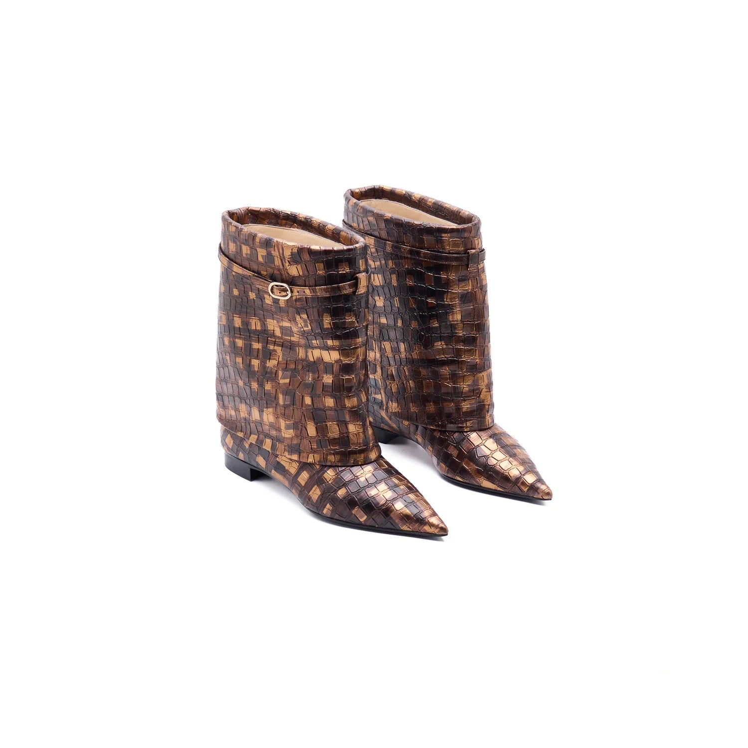 Stivale cocco bronzo