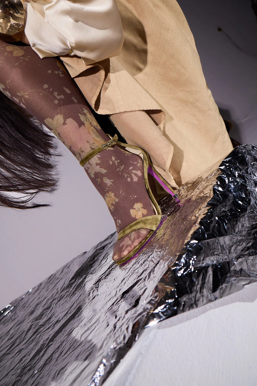 Sandalo velluto sughero