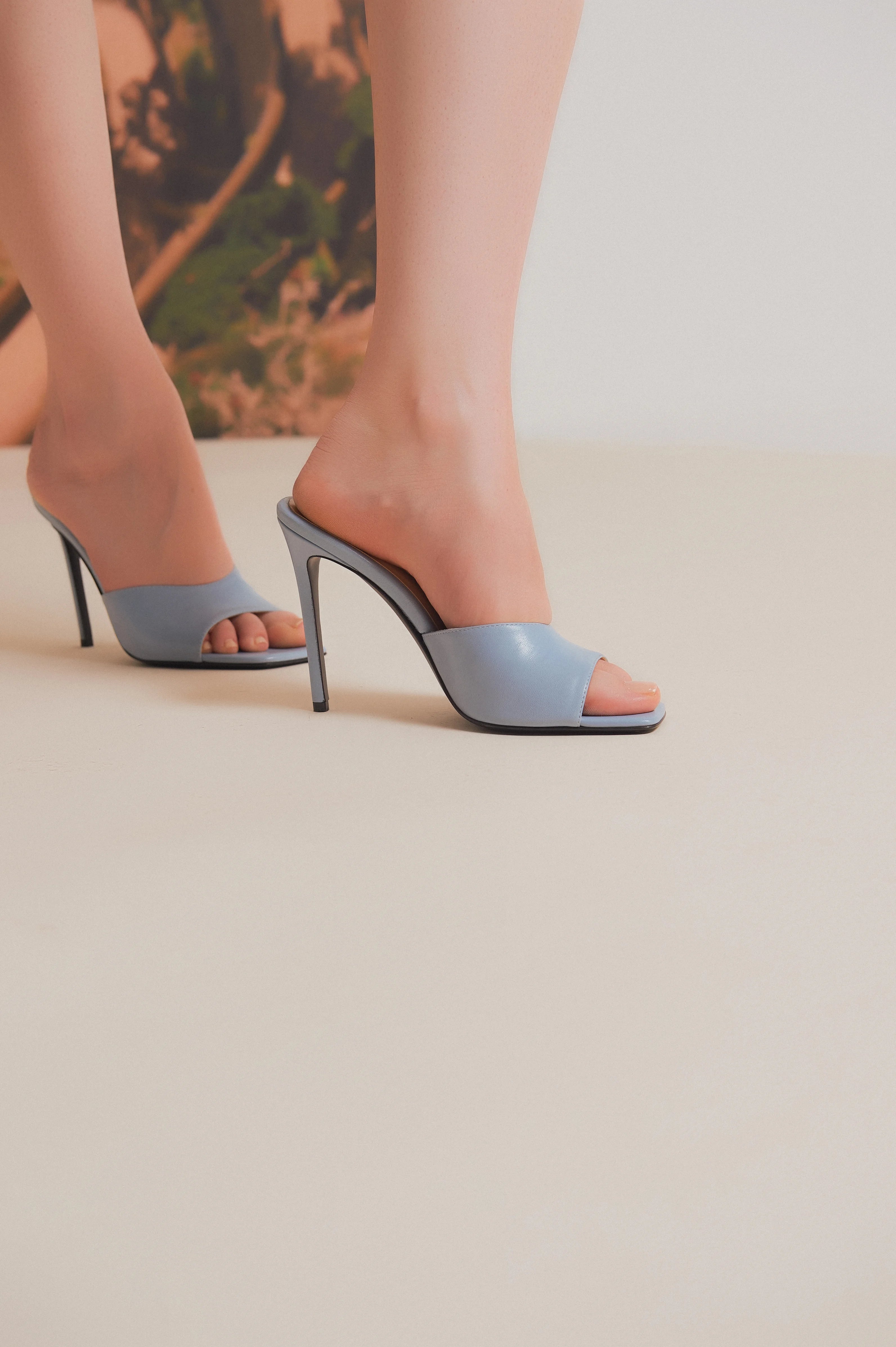 Sandalo vitello cielo